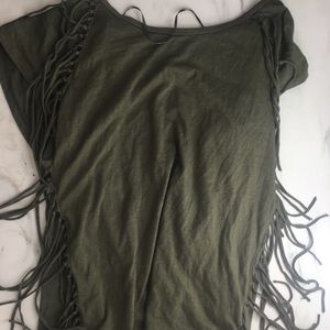 Fringe shirt